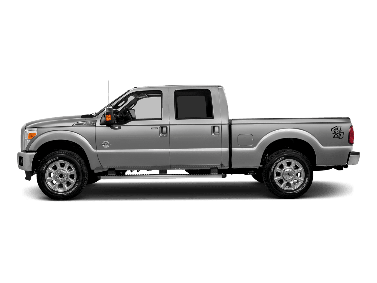 2016 Ford Super Duty F-250 SRW 4WD Crew Cab 172" Lariat - Profile, facing to the left