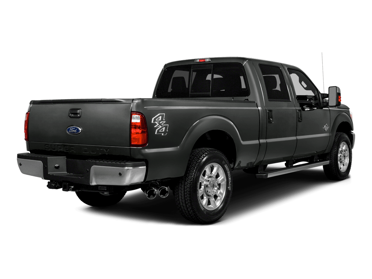 2016 Ford Super Duty F-250 SRW 4WD Crew Cab 172" Lariat - Rear 3/4, facing to the right