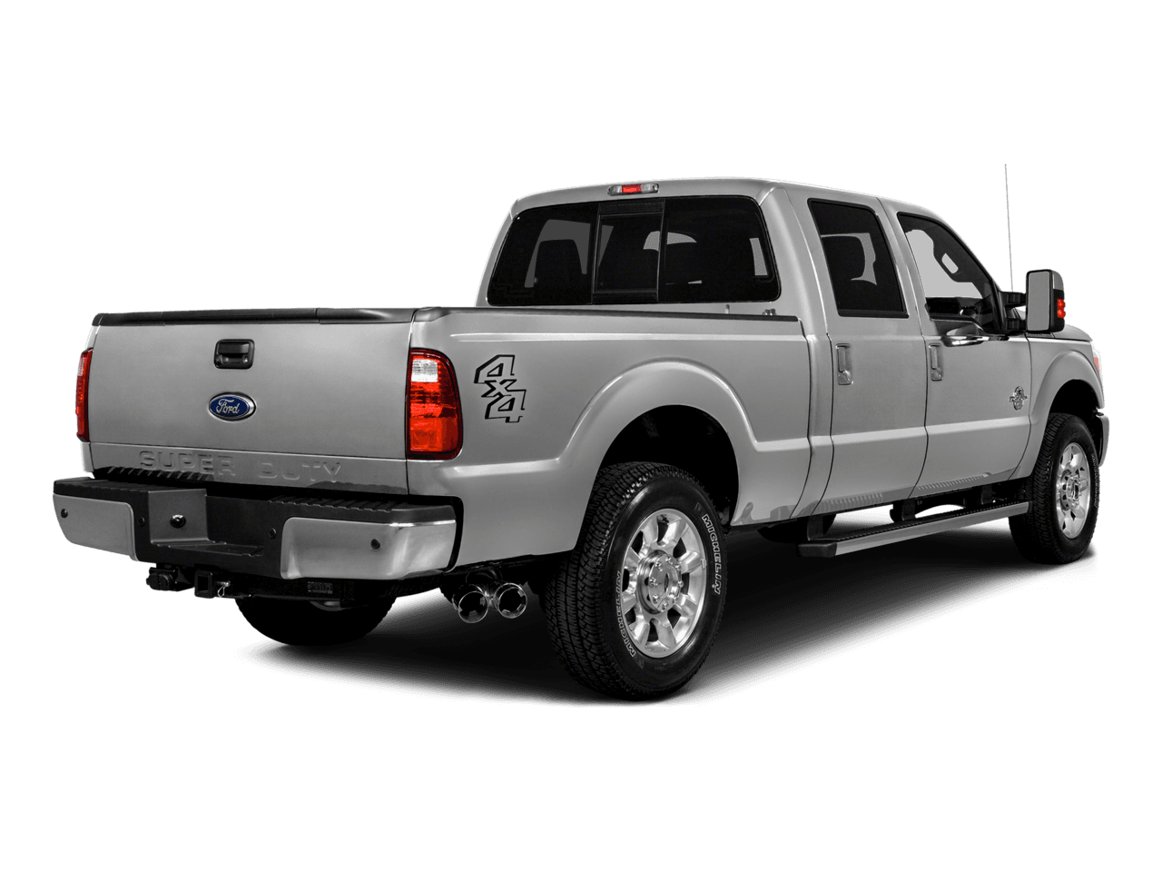 2016 Ford Super Duty F-250 SRW 4WD Crew Cab 172" Lariat - Rear 3/4, facing to the right