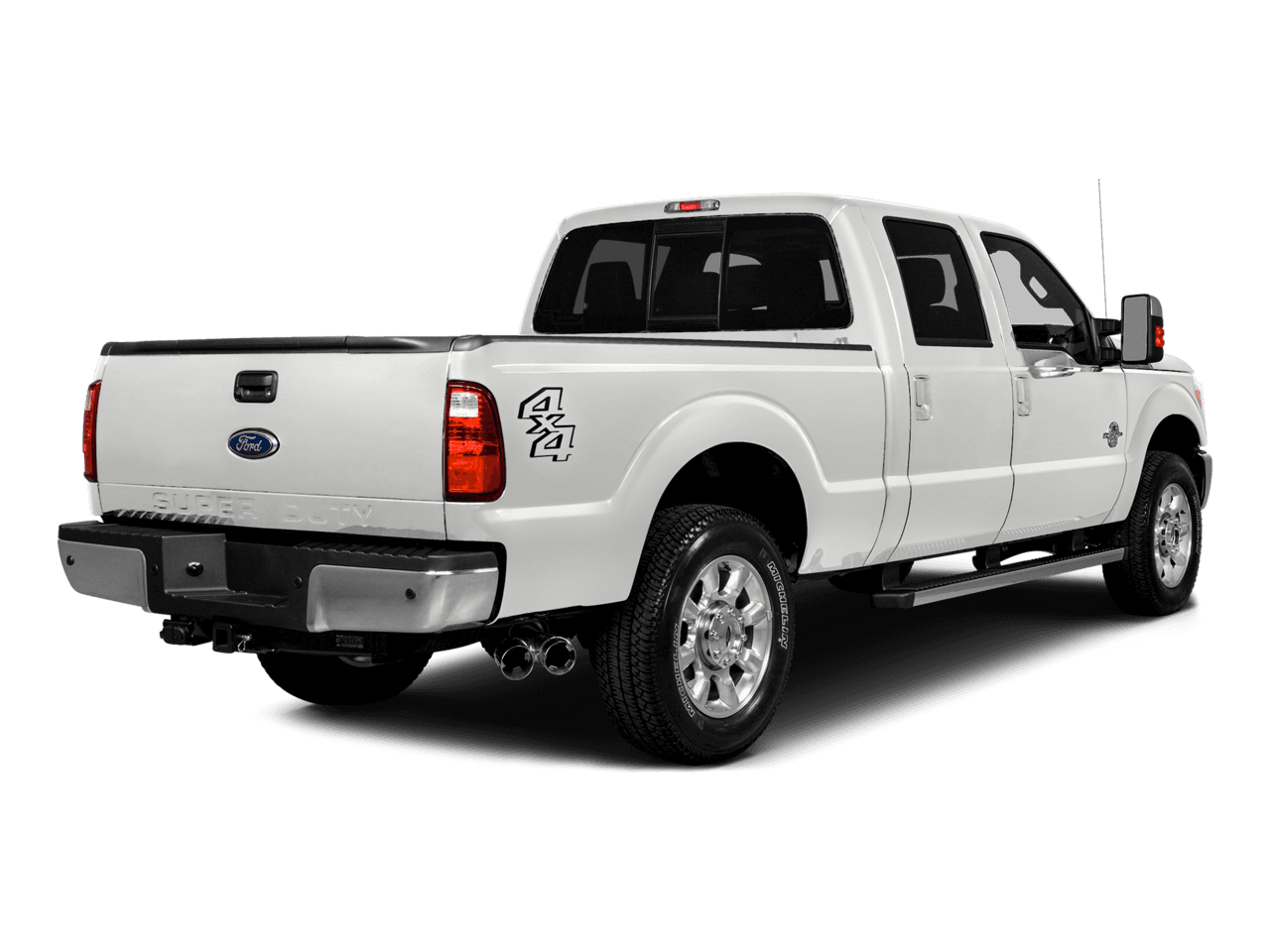 2016 Ford Super Duty F-250 SRW 4WD Crew Cab 172" Lariat - Rear 3/4, facing to the right