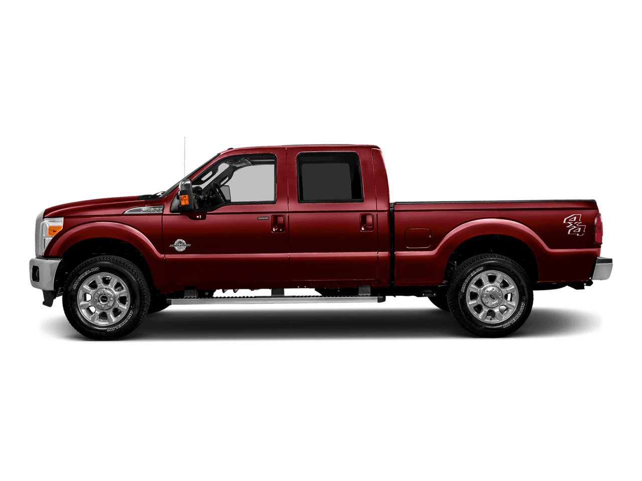 2016 Ford Super Duty F-250 SRW 2WD Crew Cab 172" Lariat - Profile, facing to the left