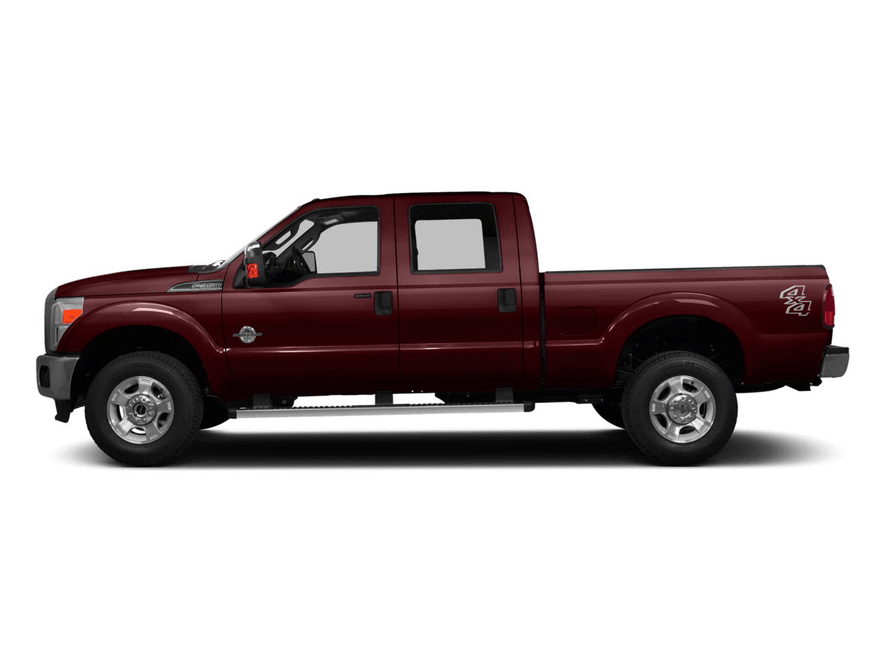 2016 Ford Super Duty F-250 SRW 4WD Crew Cab 172" Platinum - Profile, facing to the left