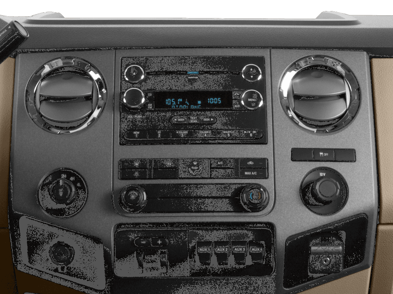 2016 Ford Super Duty F-250 SRW 4WD Crew Cab 172" Platinum - Interior Stereo System