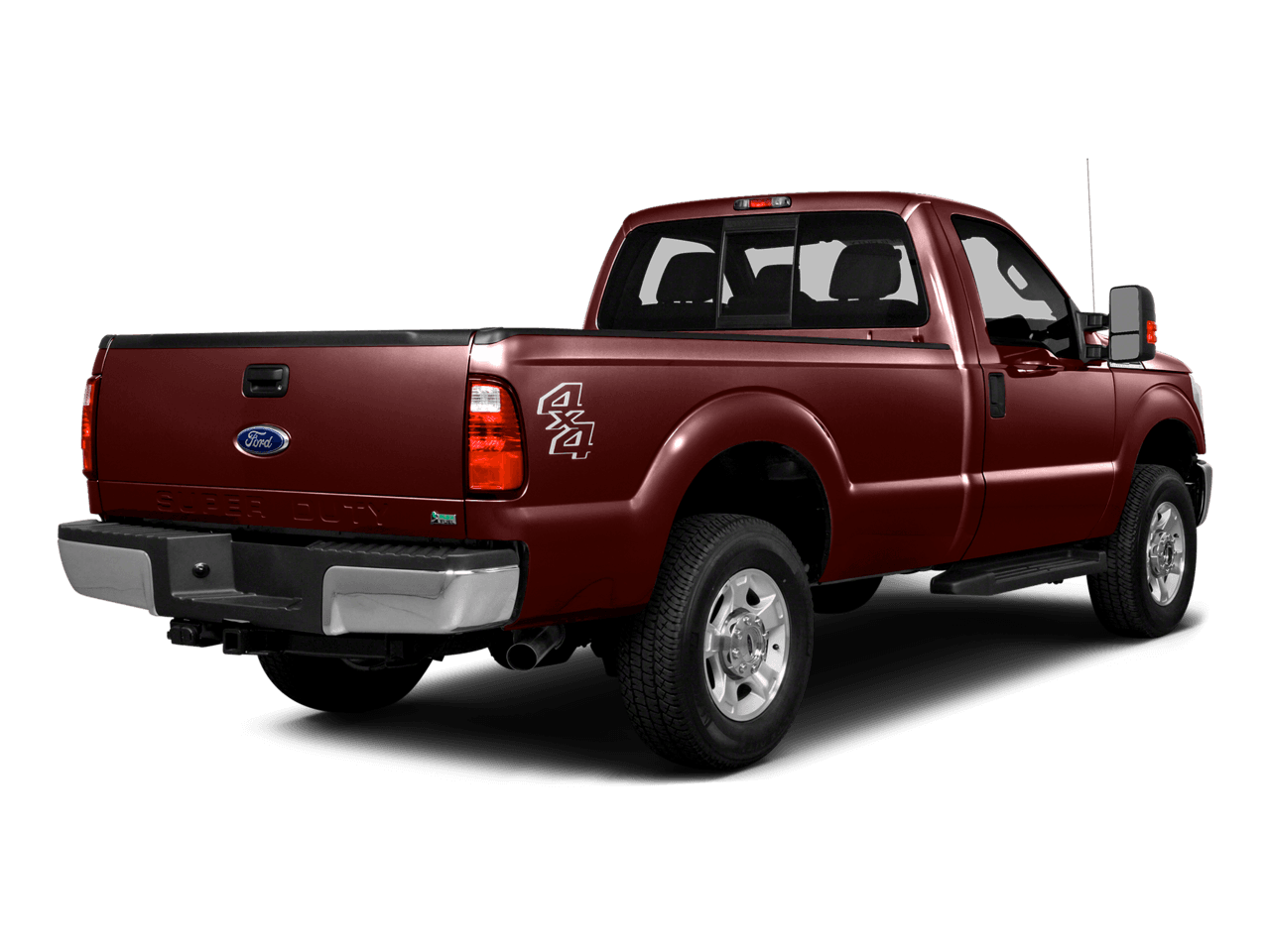 2016 Ford Super Duty F-250 SRW 4WD Reg Cab 137" XLT - Rear 3/4, facing to the right