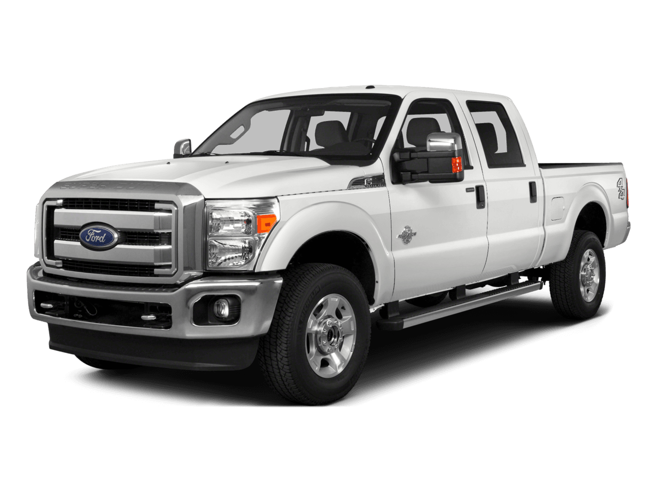 2016 Ford Super Duty F-250 SRW 4WD Crew Cab 156" Platinum - Front 3/4, facing to the left