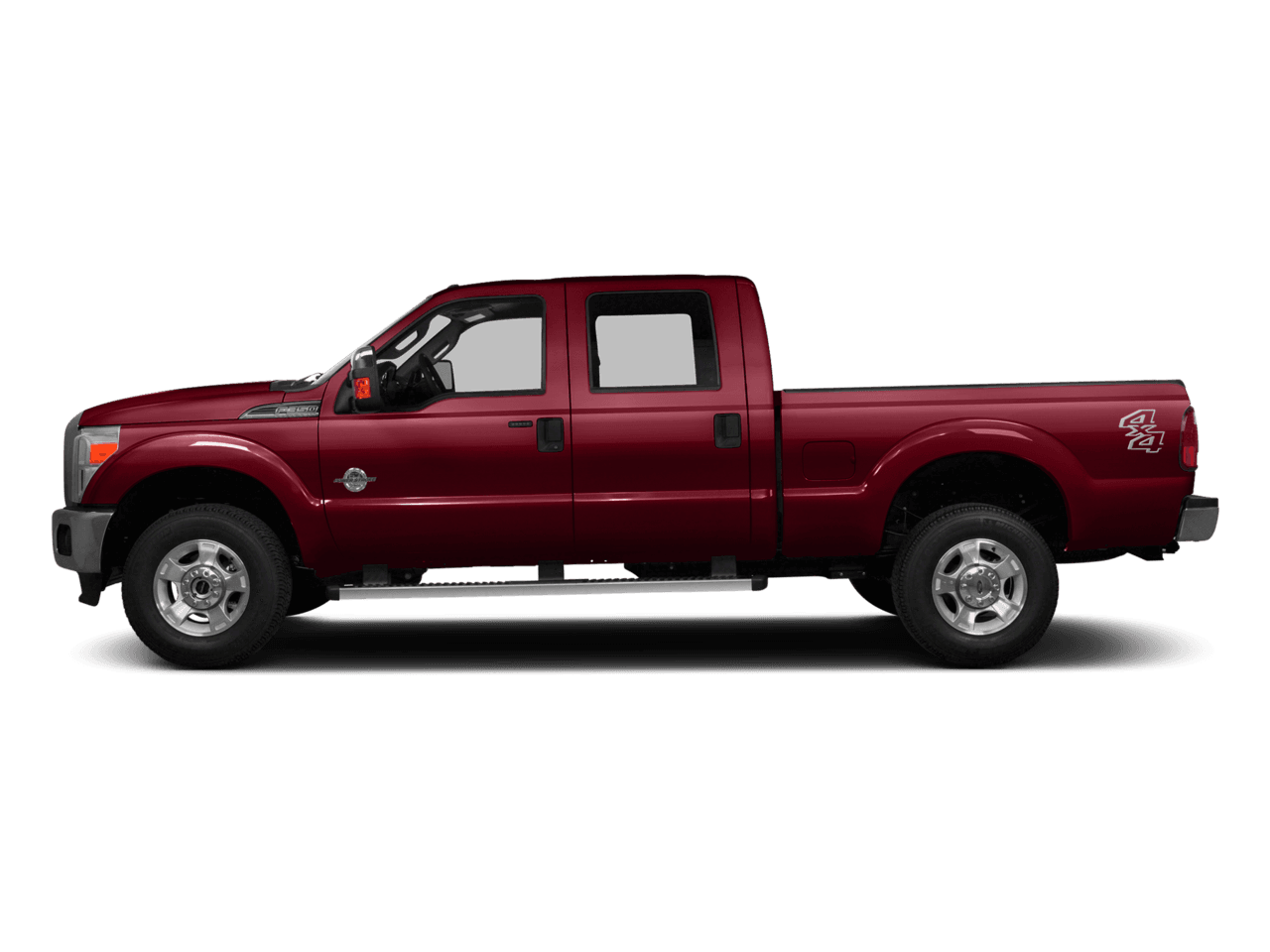 2016 Ford Super Duty F-250 SRW 4WD Crew Cab 156" Platinum - Profile, facing to the left