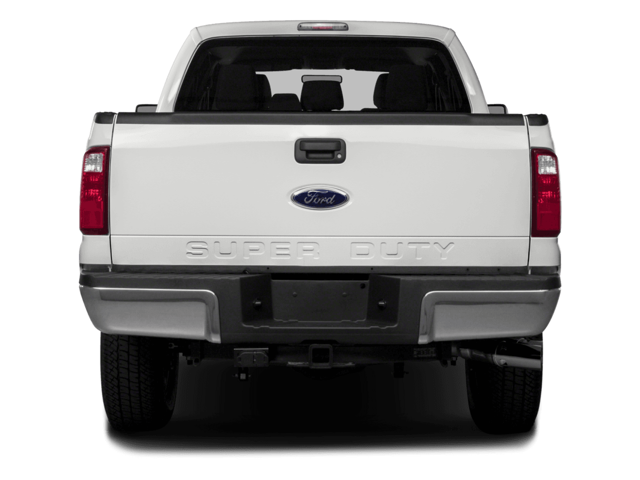 2016 Ford Super Duty F-250 SRW 4WD Crew Cab 156" Platinum - Rear (full)