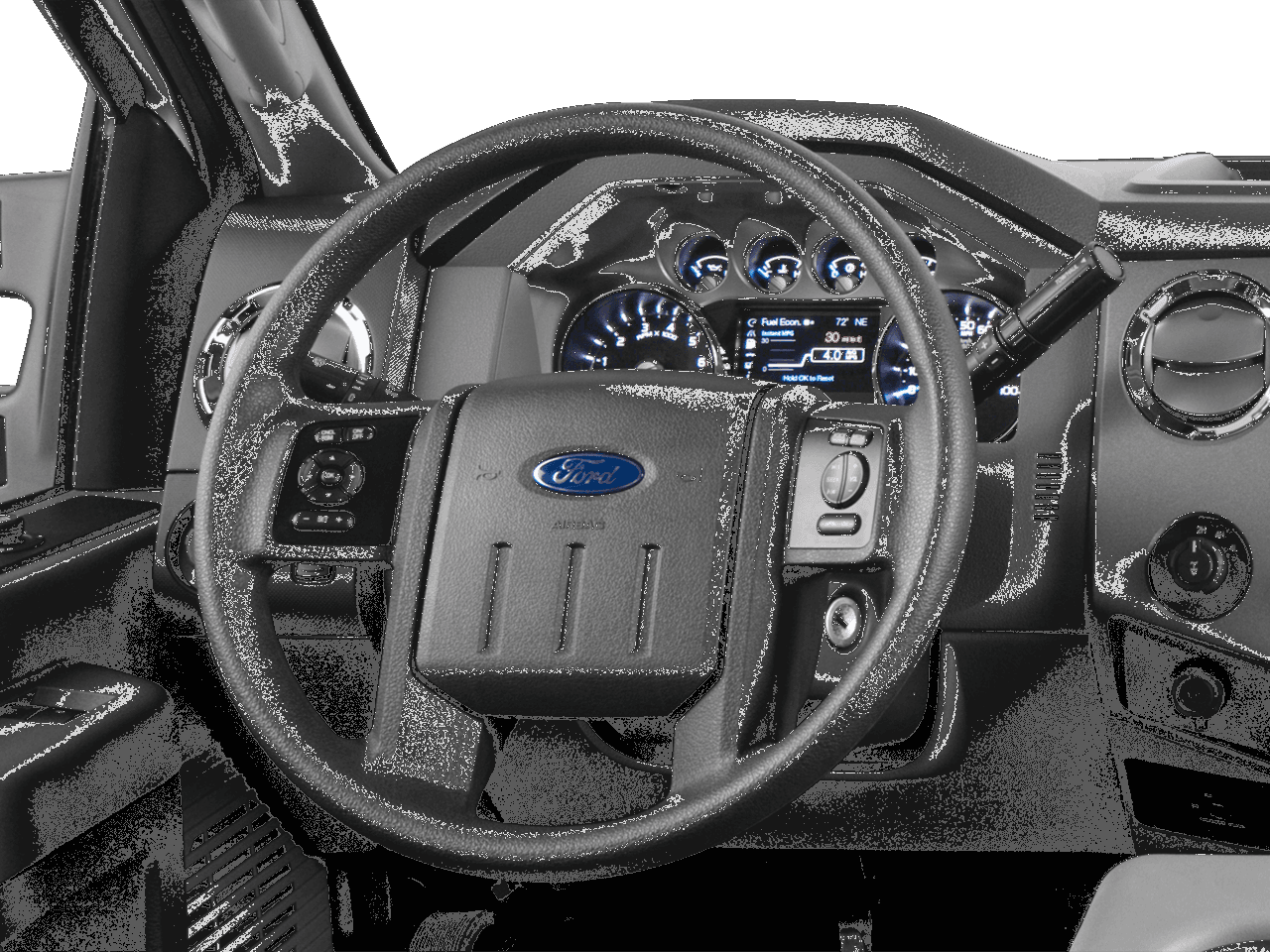 2016 Ford Super Duty F-250 SRW 2WD SuperCab 158" Lariat - Interior Drivers Dash