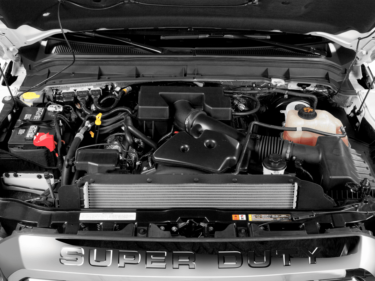 2016 Ford Super Duty F-250 SRW 2WD SuperCab 158" Lariat - Interior Engine Shot Feature