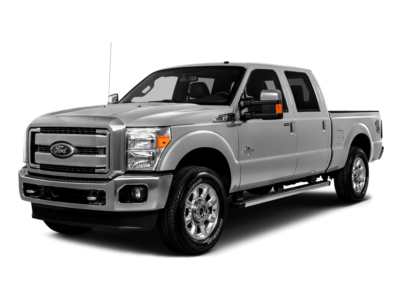 2016 Ford Super Duty F-250 SRW 4WD Crew Cab 156" Lariat - Front 3/4, facing to the left