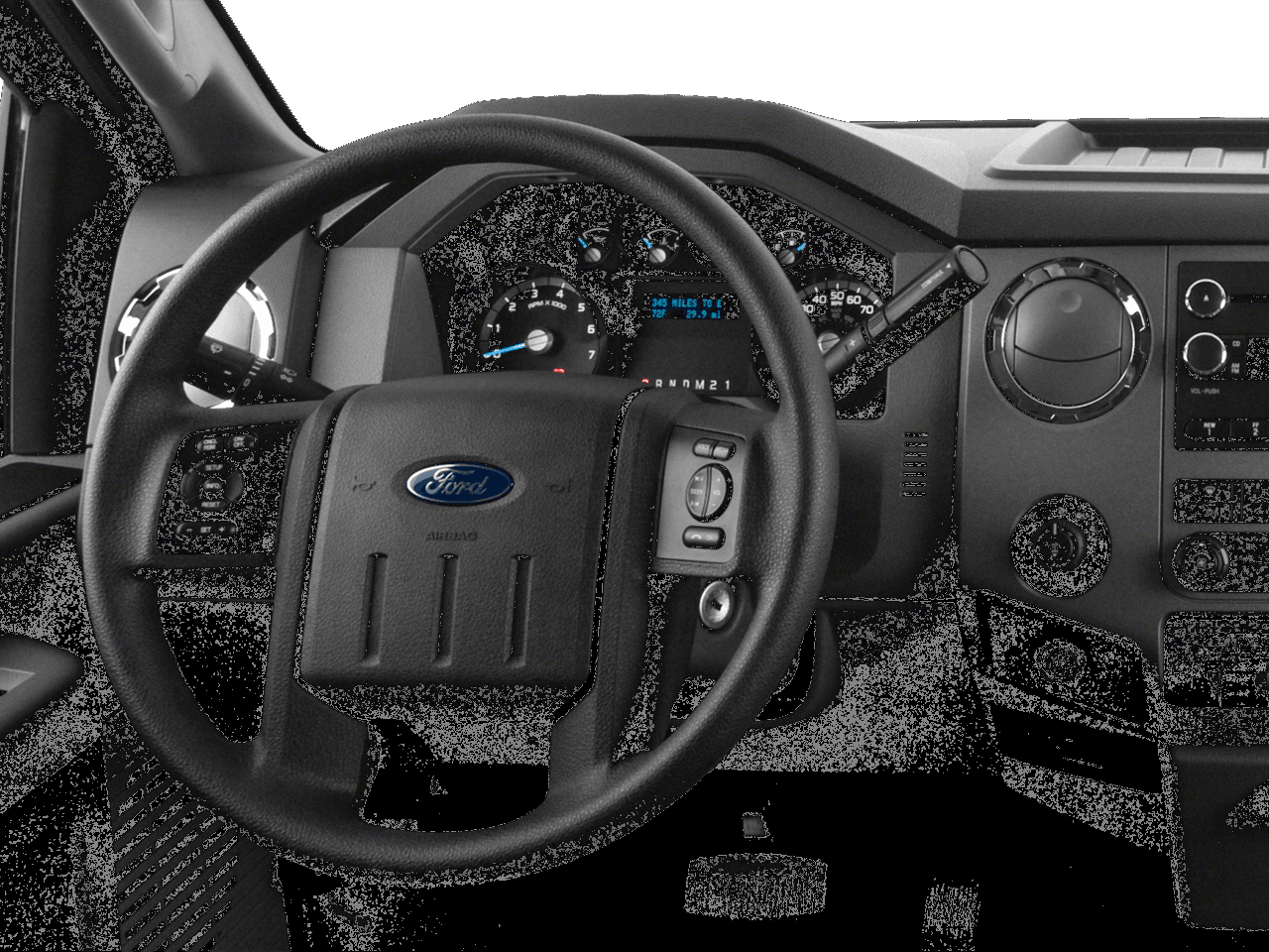 2016 Ford Super Duty F-250 SRW 2WD Reg Cab 137" XL - Interior Drivers Dash