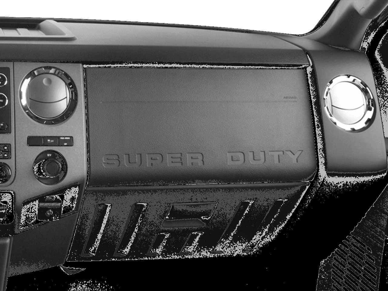 2016 Ford Super Duty F-250 SRW 2WD Reg Cab 137" XL - Interior Passenger Dash