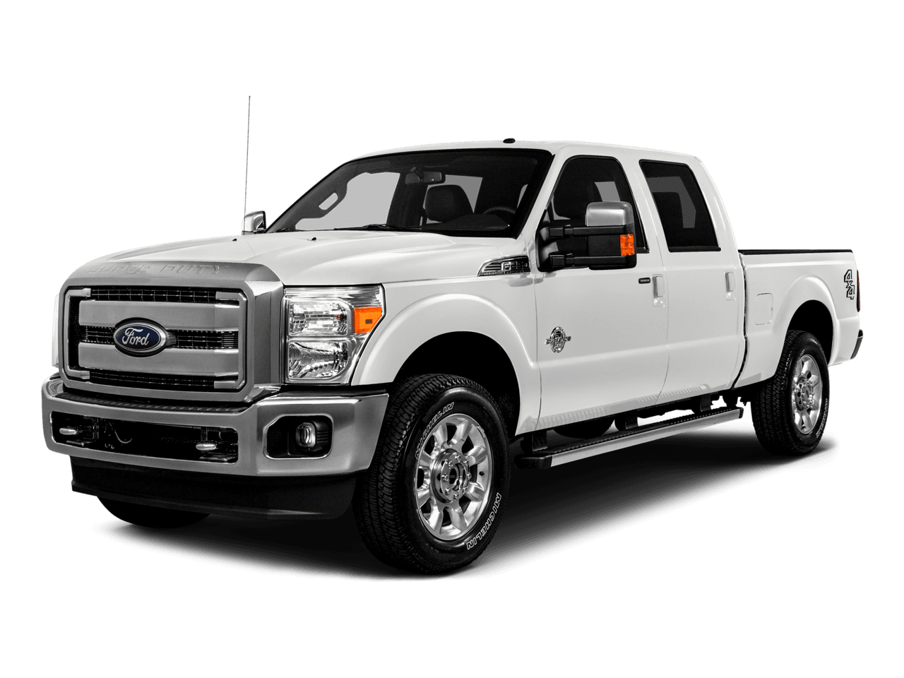 2016 Ford Super Duty F-250 SRW 2WD Crew Cab 156" Lariat - Front 3/4, facing to the left