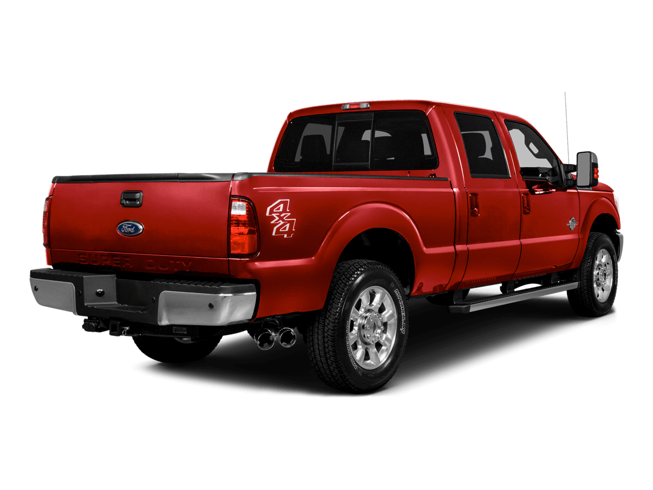 2016 Ford Super Duty F-250 SRW 2WD Crew Cab 156" Lariat - Rear 3/4, facing to the right