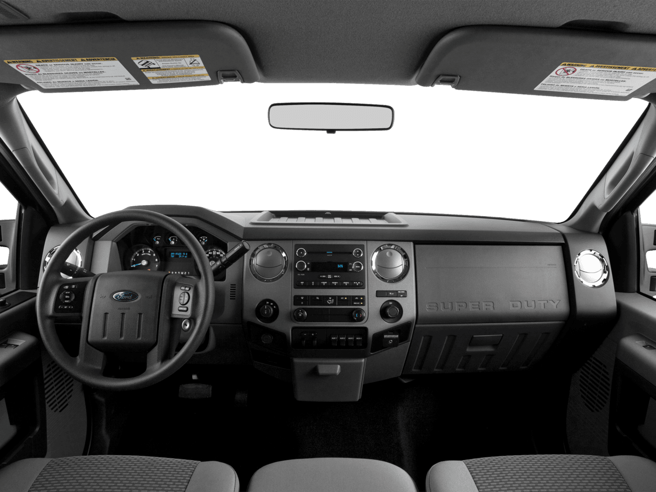 2016 Ford Super Duty F-250 SRW 2WD Reg Cab 137" XLT - Interior Full Dash Basic