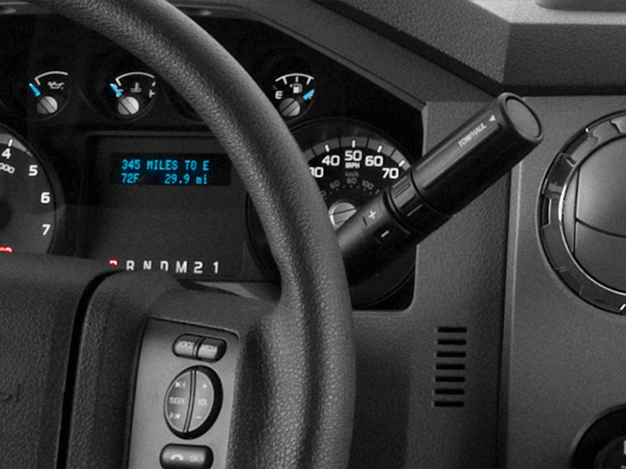 2016 Ford Super Duty F-250 SRW 2WD Reg Cab 137" XLT - Interior Gear Shift Feature