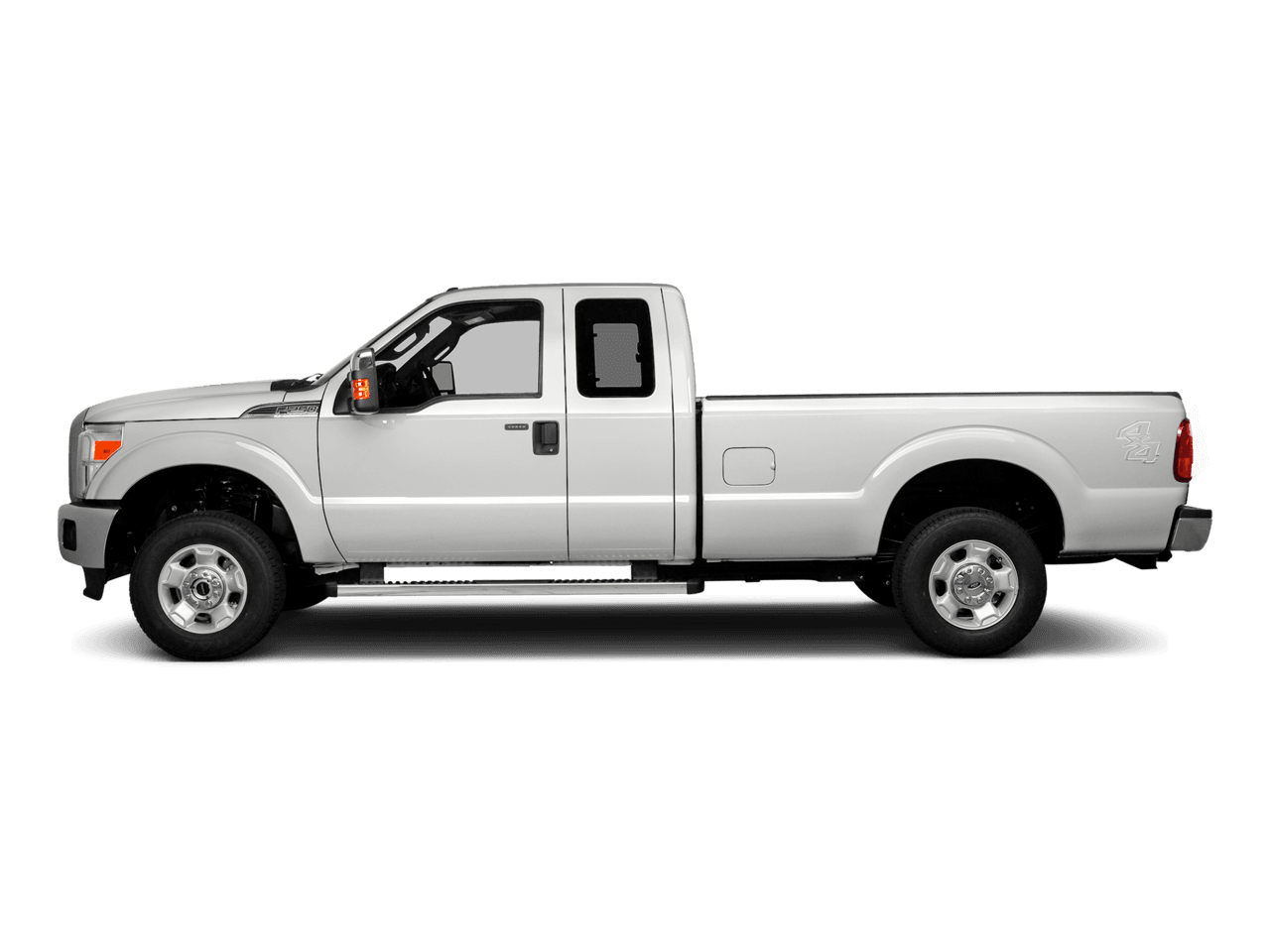 2016 Ford Super Duty F-250 SRW 4WD SuperCab 142" Lariat - Profile, facing to the left