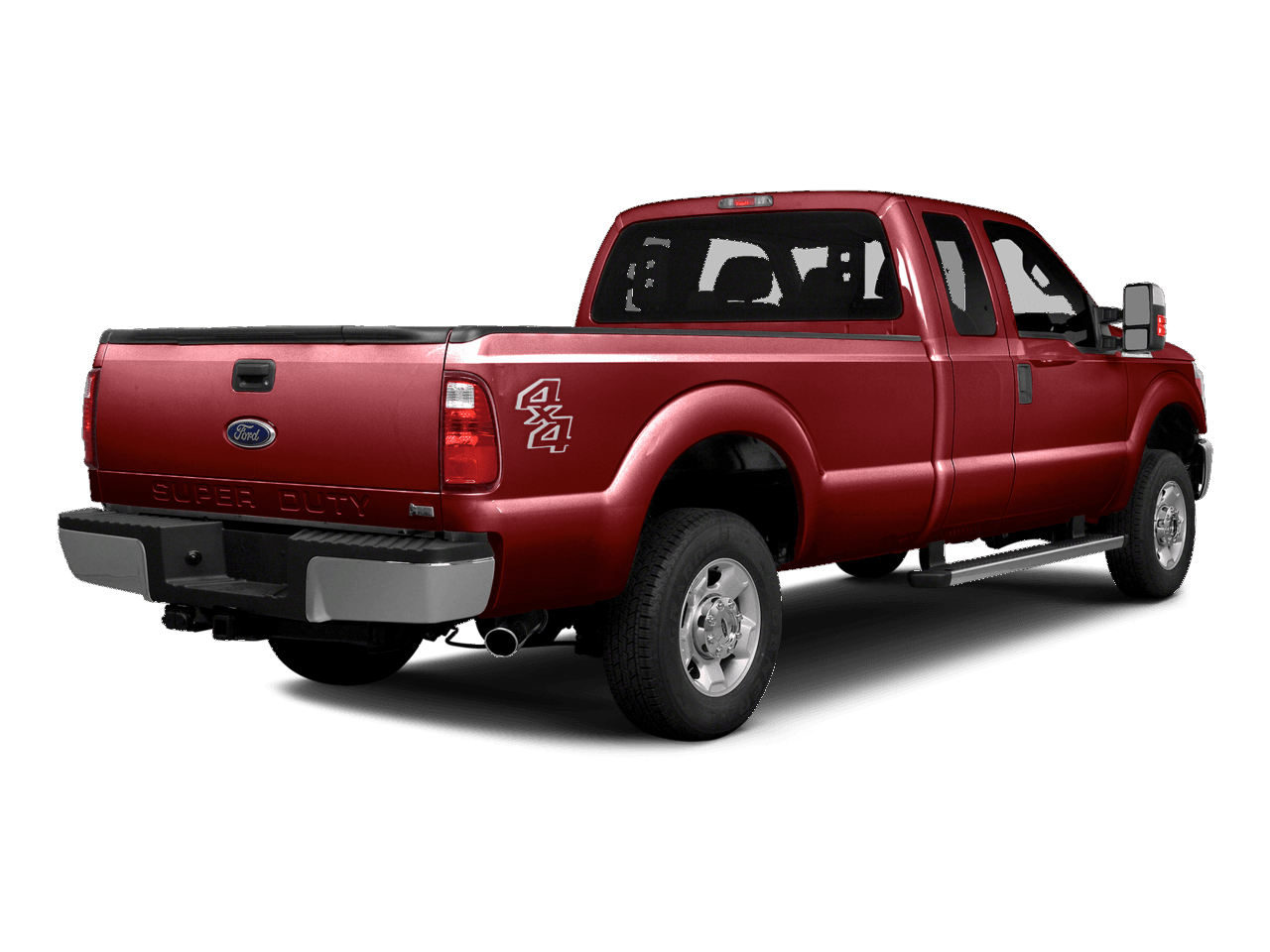 2016 Ford Super Duty F-250 SRW 4WD SuperCab 142" Lariat - Rear 3/4, facing to the right