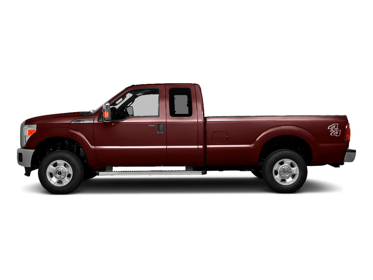 2016 Ford Super Duty F-250 SRW 4WD SuperCab 158" Lariat - Profile, facing to the left