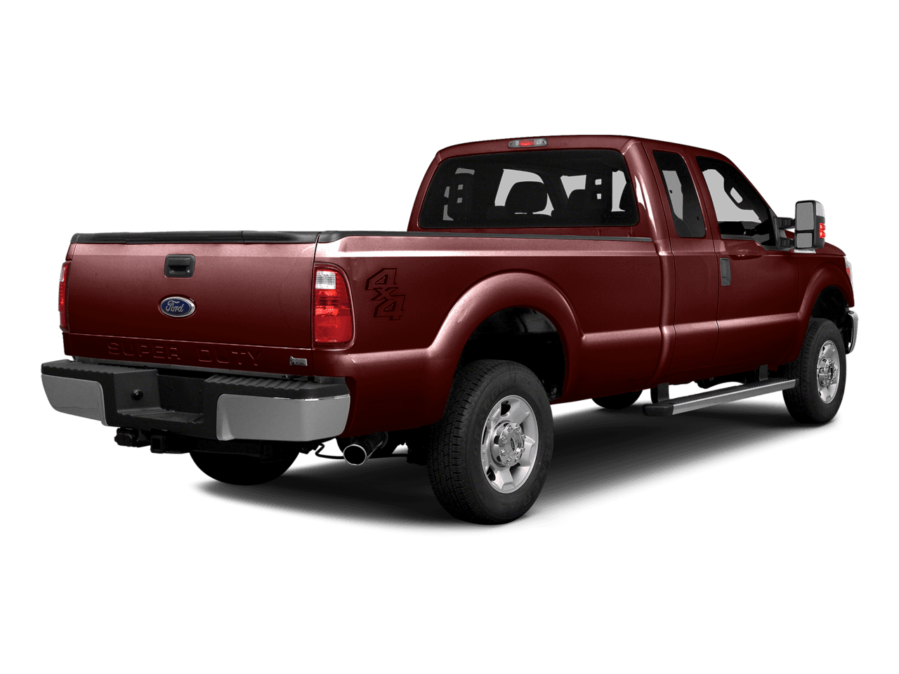 2016 Ford Super Duty F-250 SRW 4WD SuperCab 158" Lariat - Rear 3/4, facing to the right