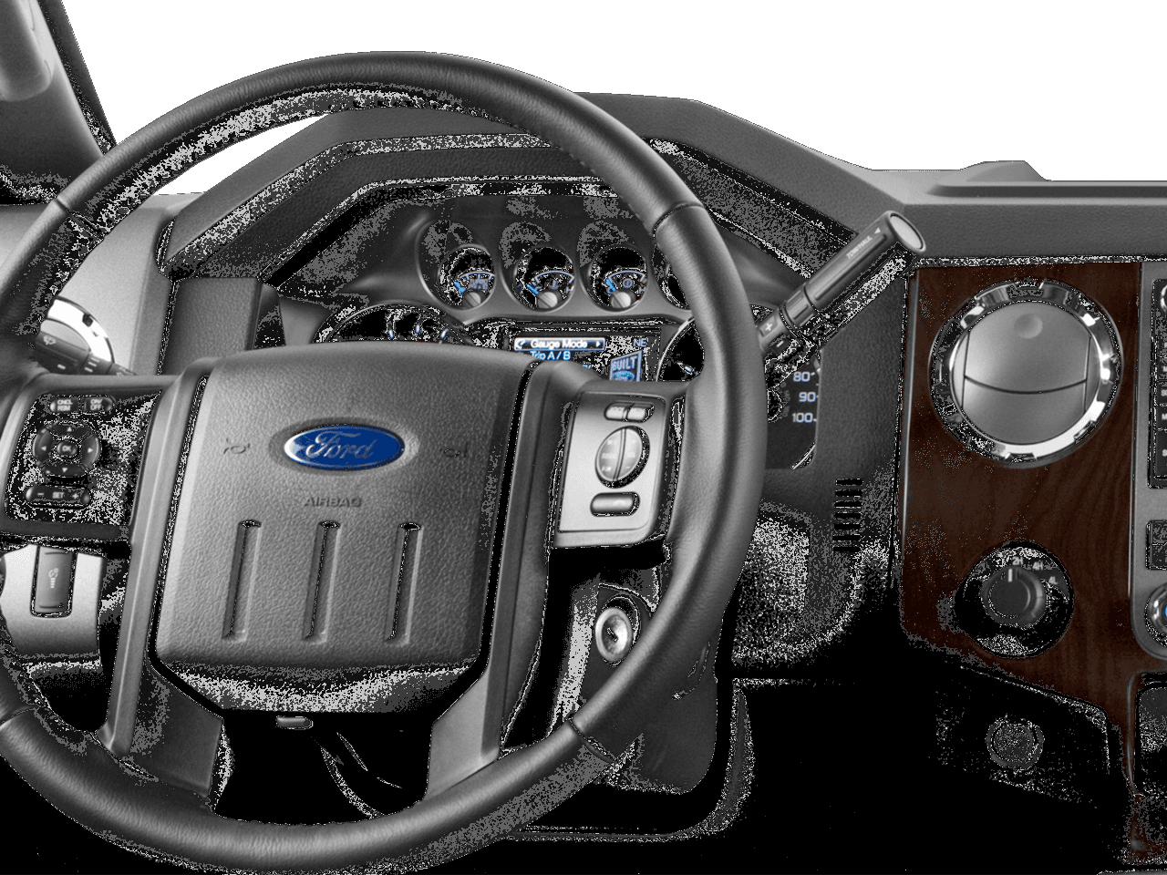 2016 Ford Super Duty F-250 SRW 4WD Crew Cab 172" XLT - Interior Drivers Dash