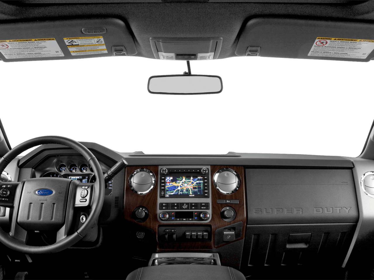 2016 Ford Super Duty F-250 SRW 4WD Crew Cab 172" XLT - Interior Full Dash Basic