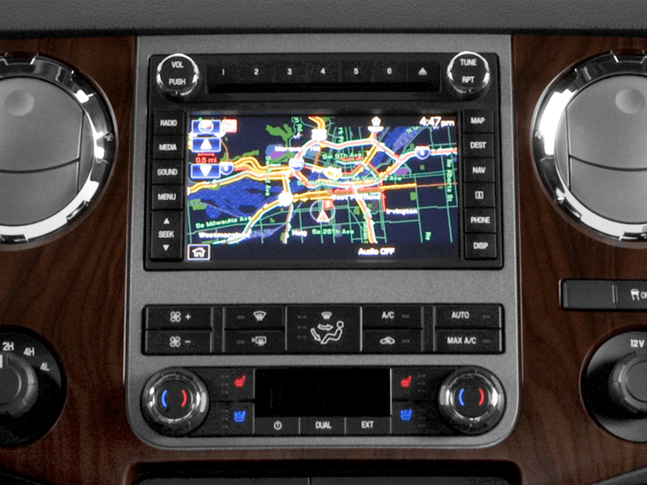 2016 Ford Super Duty F-250 SRW 4WD Crew Cab 172" XLT - Interior Navigation System