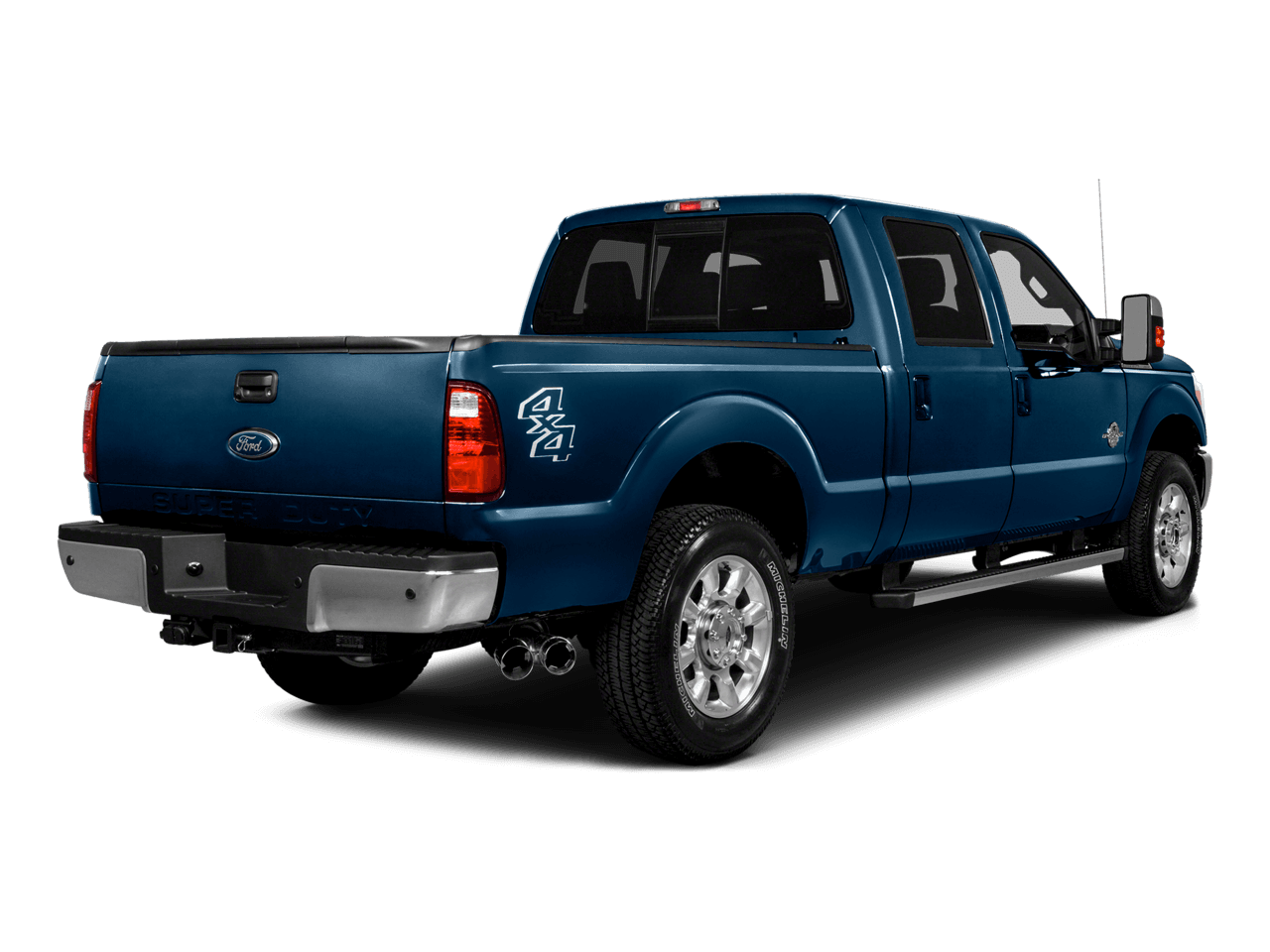 2016 Ford Super Duty F-250 SRW 4WD Crew Cab 172" XLT - Rear 3/4, facing to the right