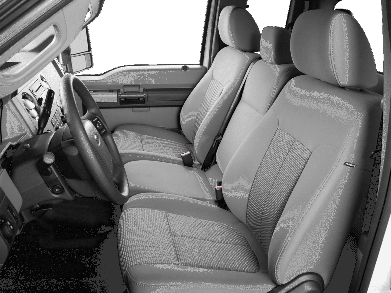 2016 Ford Super Duty F-250 SRW 2WD SuperCab 158" XLT - Interior Driver's Side with Door Open, Front Seat Feature