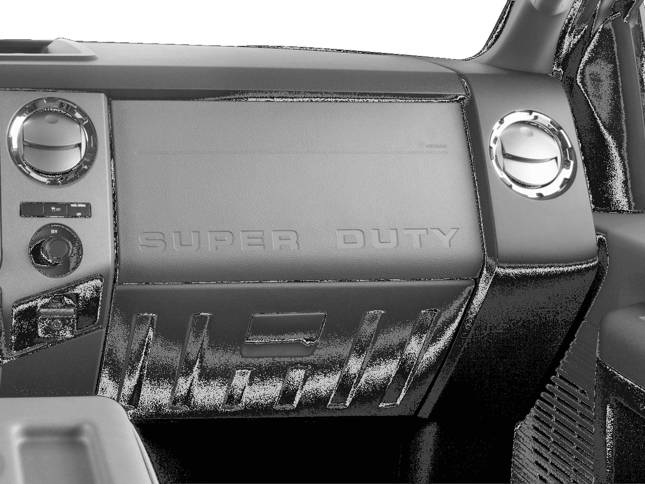 2016 Ford Super Duty F-250 SRW 2WD SuperCab 158" XLT - Interior Passenger Dash