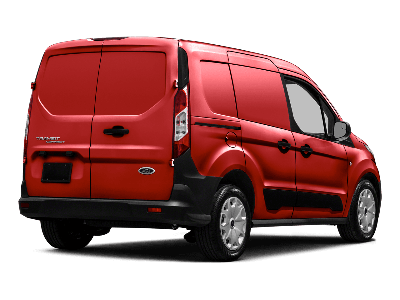 2016 Ford Transit Connect SWB XL w/Rear Liftgate - Rear 3/4, facing to the right