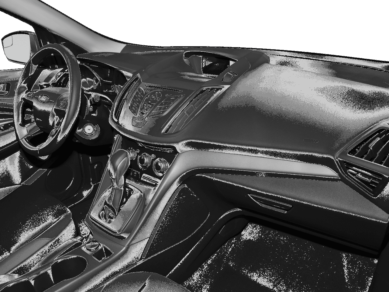 2016 Ford Escape 4WD 4dr SE - Interior Passenger Dash