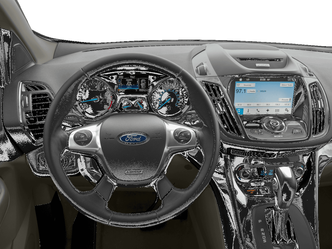 2016 Ford Escape FWD 4dr Titanium - Interior Drivers Dash