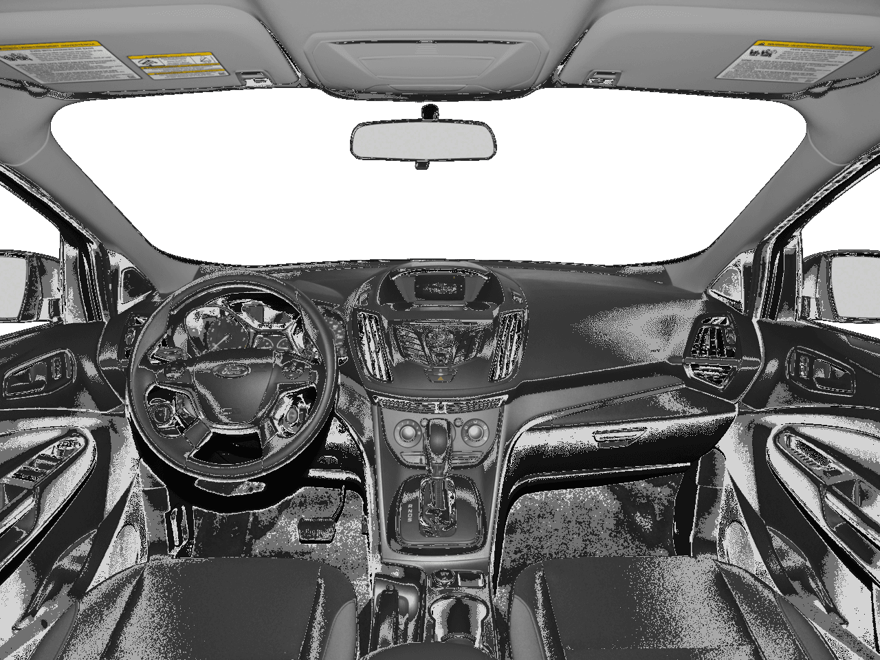 2016 Ford Escape FWD 4dr S - Interior Full Dash Basic