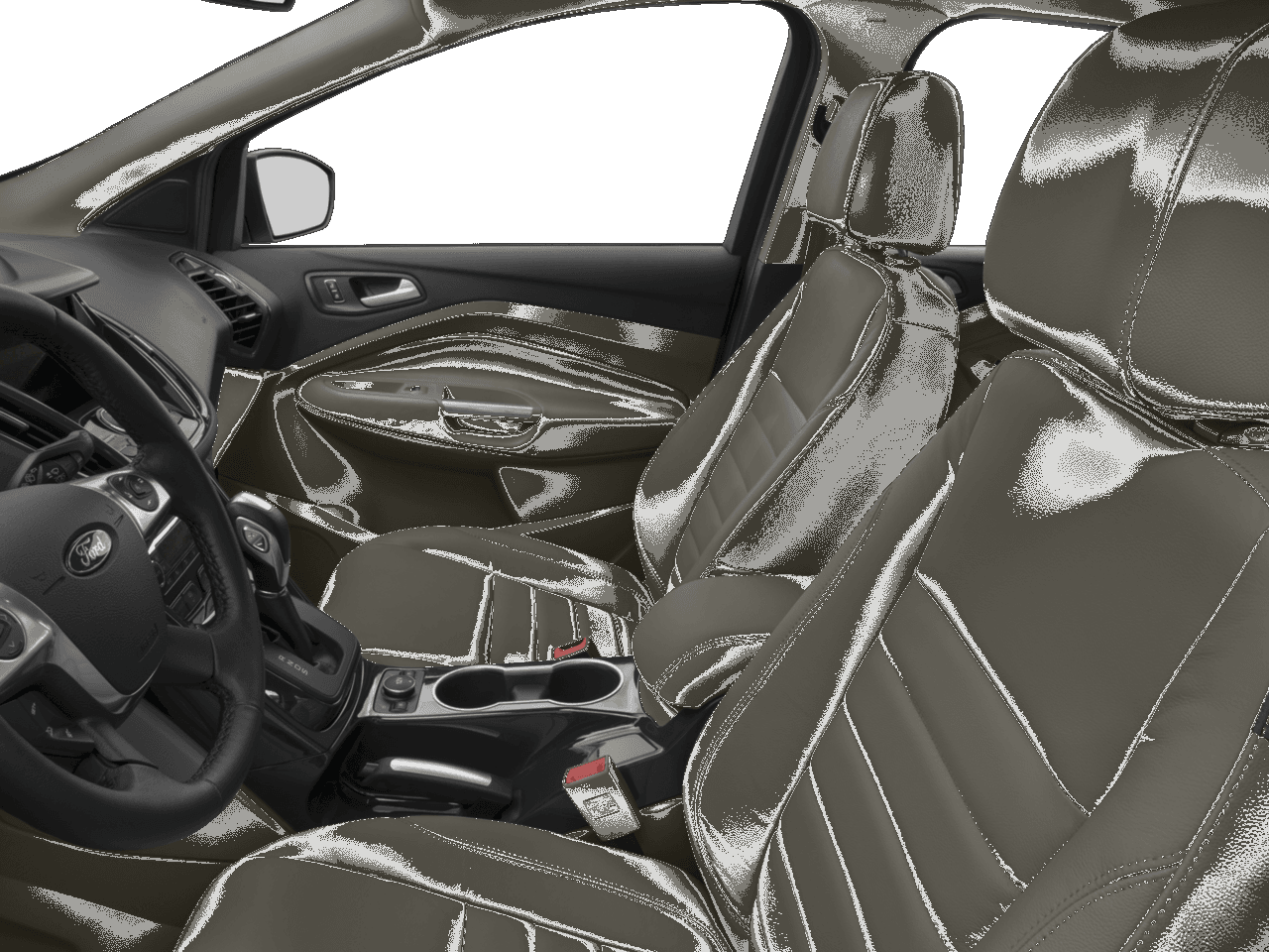 2016 Ford Escape 4WD 4dr Titanium - Interior Driver's Side with Door Open, Front Seat Feature