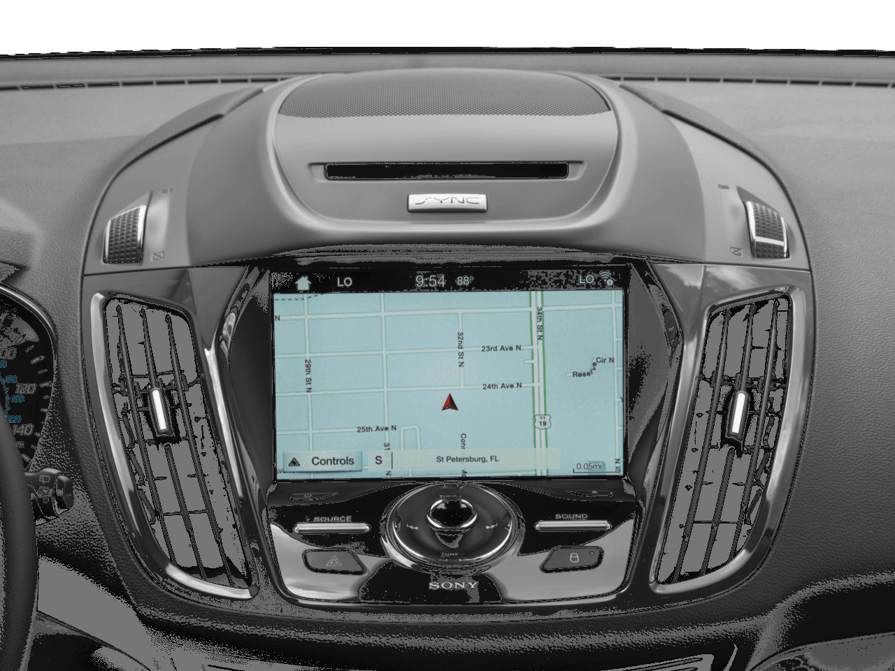 2016 Ford Escape 4WD 4dr Titanium - Interior Navigation System