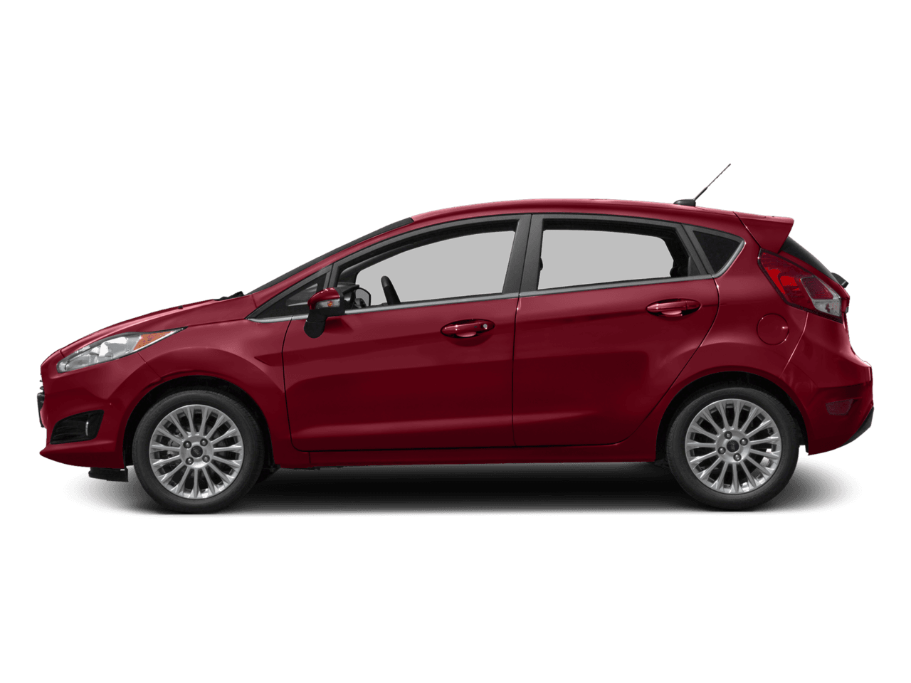 2016 Ford Fiesta 5dr HB Titanium - Profile, facing to the left