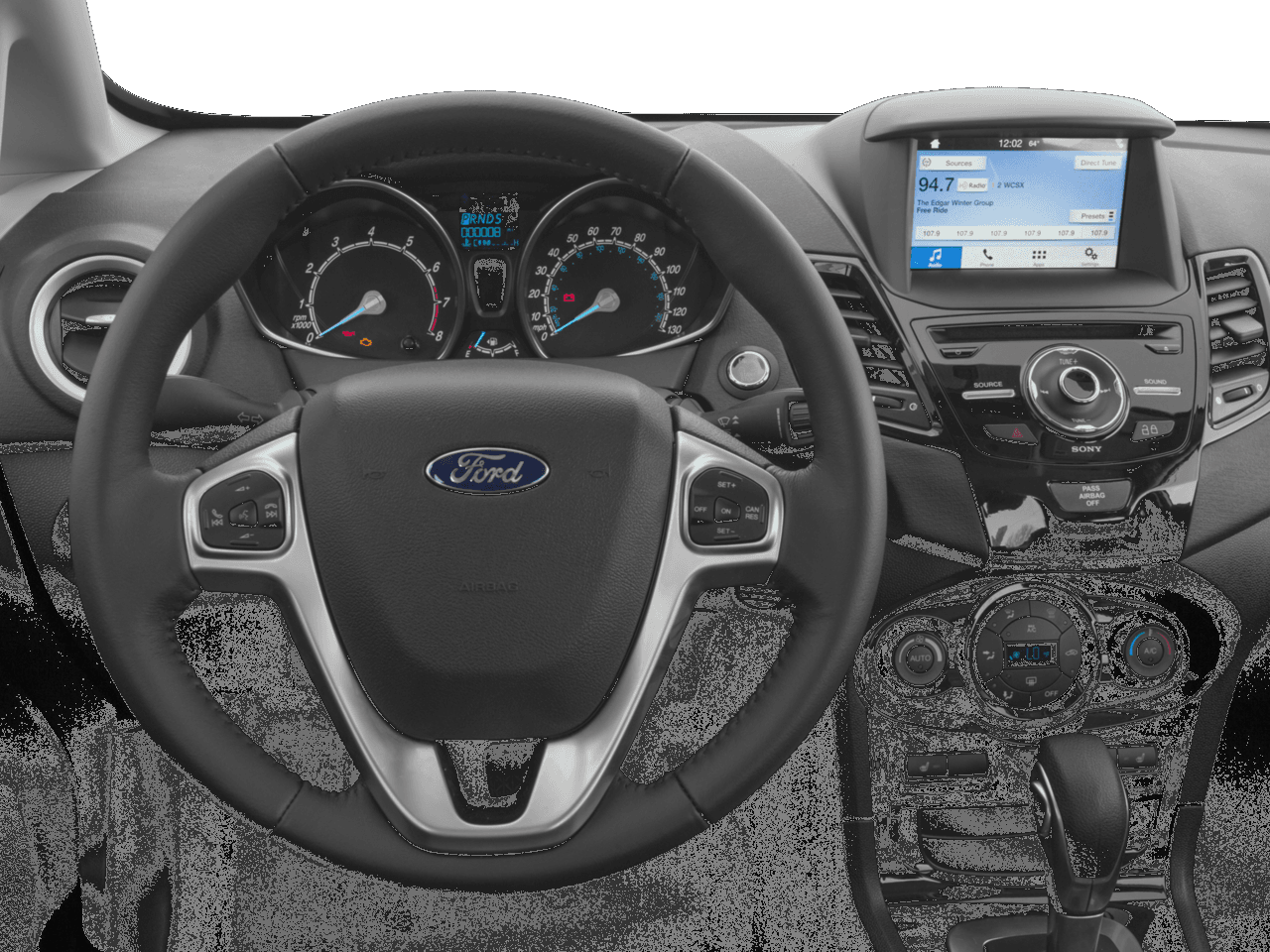 2016 Ford Fiesta 4dr Sdn Titanium - Interior Drivers Dash