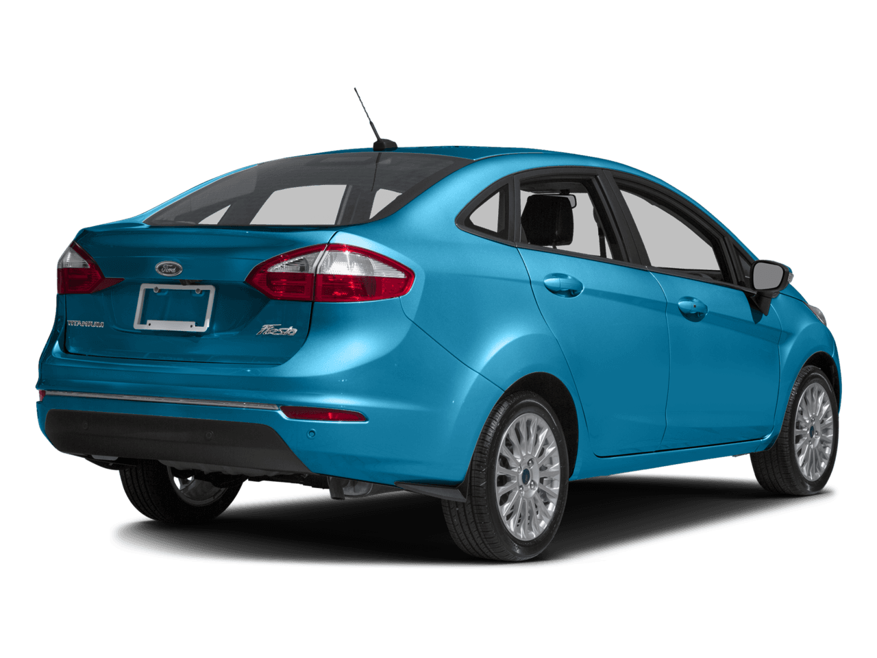 2016 Ford Fiesta 4dr Sdn Titanium - Rear 3/4, facing to the right