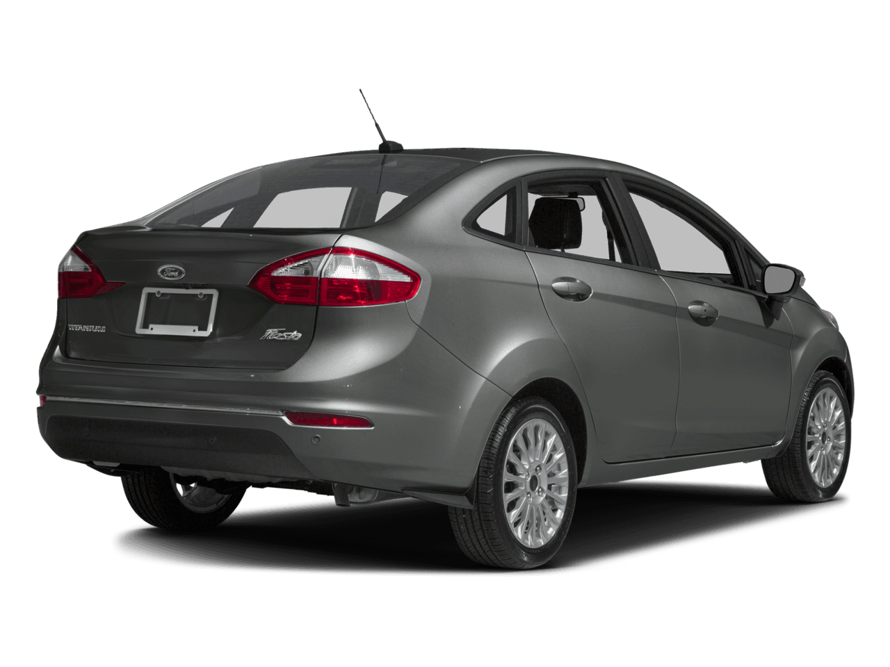 2016 Ford Fiesta 4dr Sdn Titanium - Rear 3/4, facing to the right