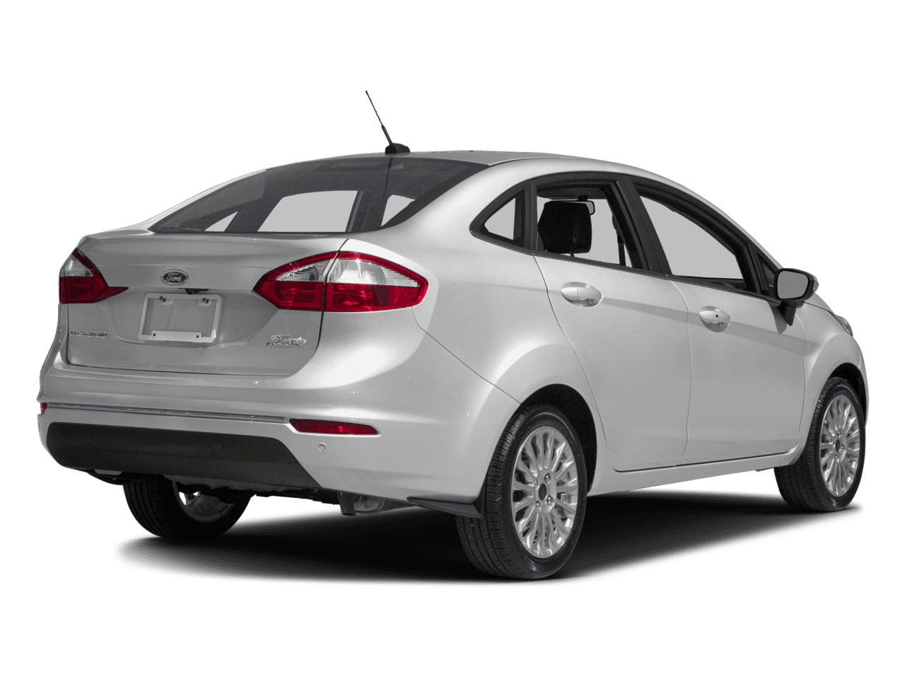 2016 Ford Fiesta 4dr Sdn Titanium - Rear 3/4, facing to the right