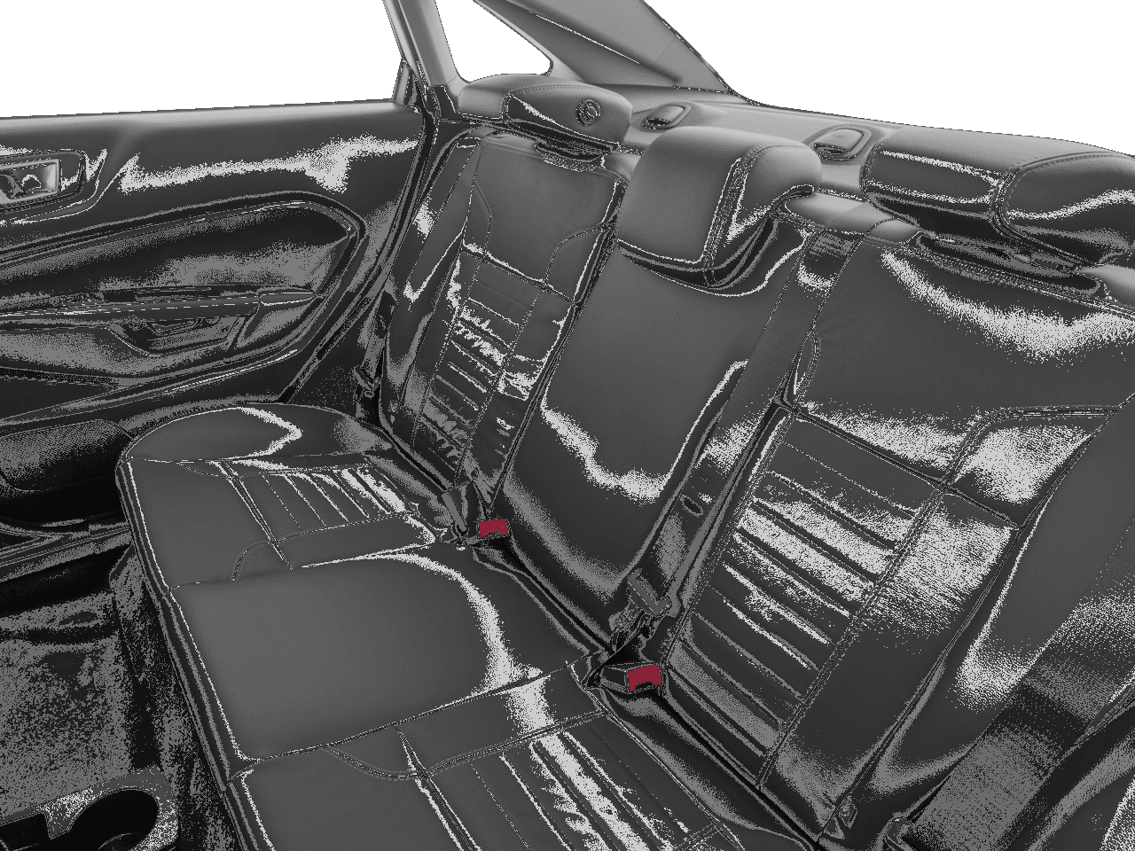 2016 Ford Fiesta 4dr Sdn Titanium - Interior Rear seats
