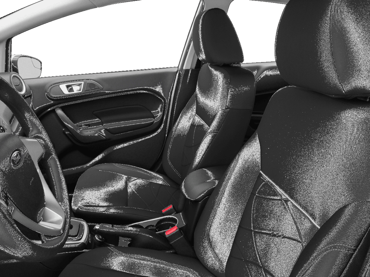 2016 Ford Fiesta 4dr Sdn SE - Interior Driver's Side with Door Open, Front Seat Feature