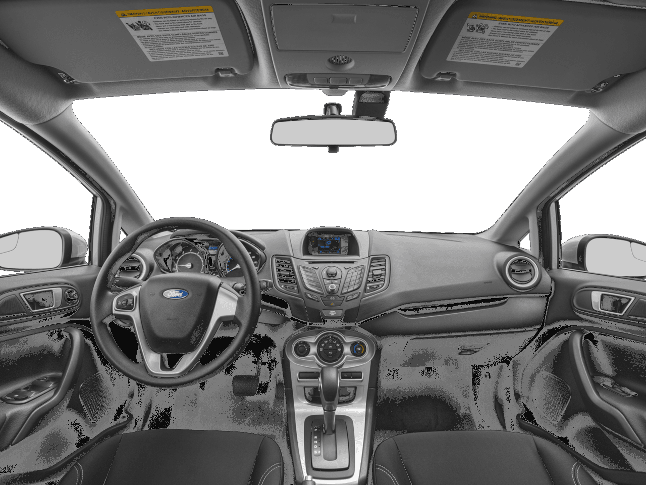 2016 Ford Fiesta 4dr Sdn SE - Interior Full Dash Basic