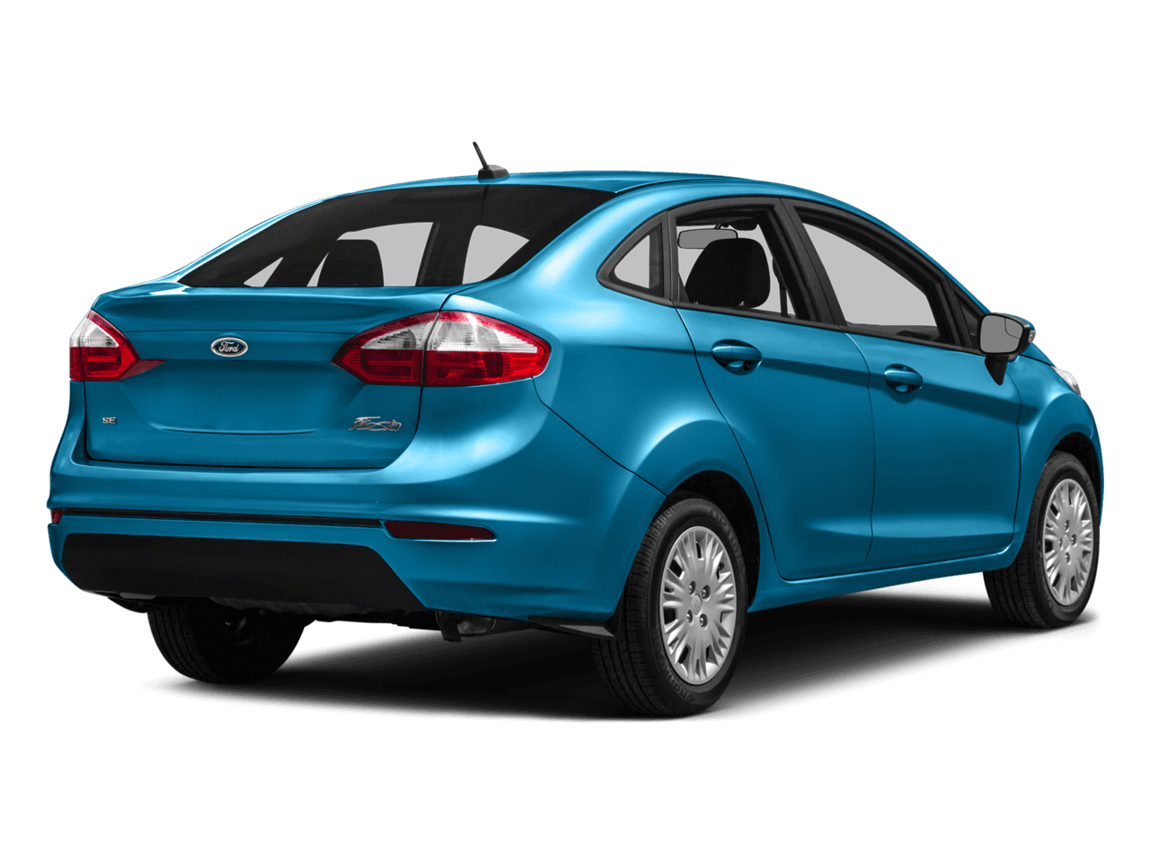 2016 Ford Fiesta 4dr Sdn SE - Rear 3/4, facing to the right