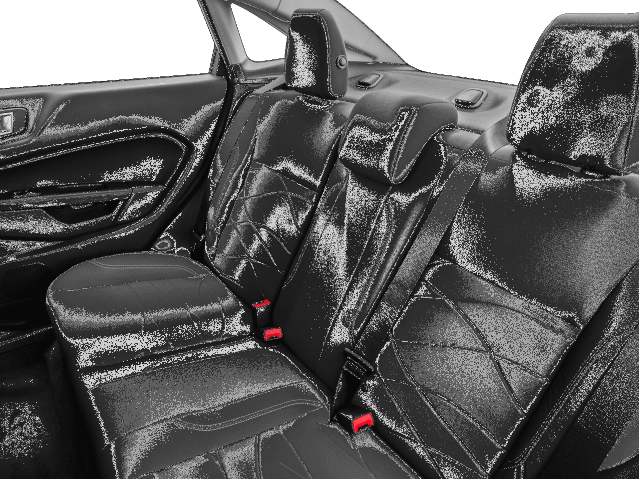 2016 Ford Fiesta 4dr Sdn SE - Interior Rear seats