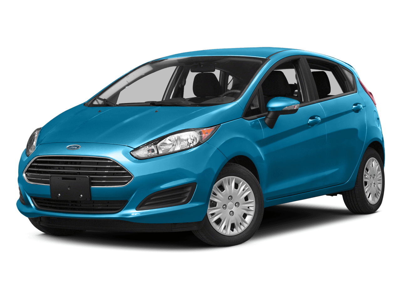 2016 Ford Fiesta 5dr HB SE - Front 3/4, facing to the left
