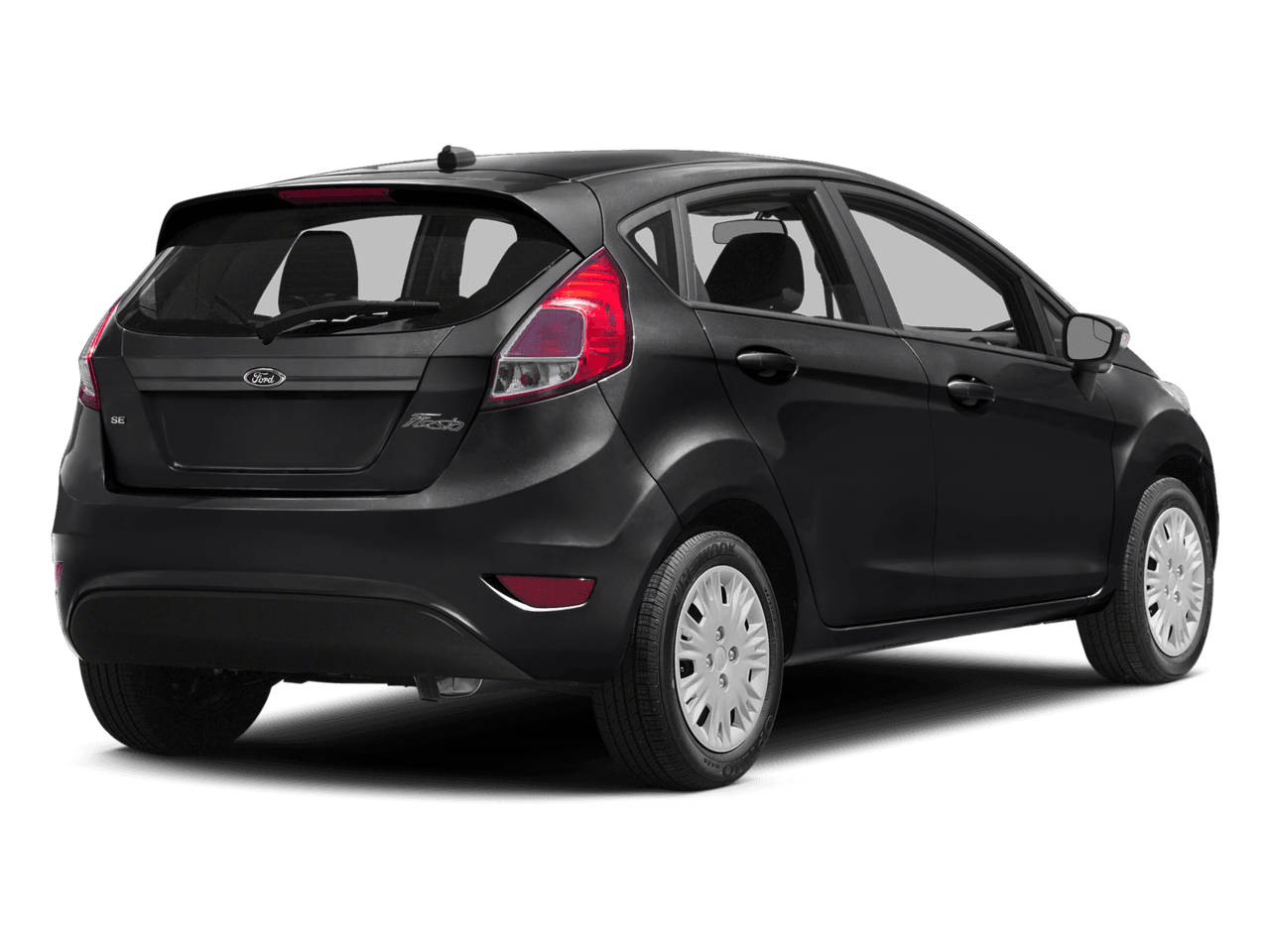 2016 Ford Fiesta 5dr HB SE - Rear 3/4, facing to the right