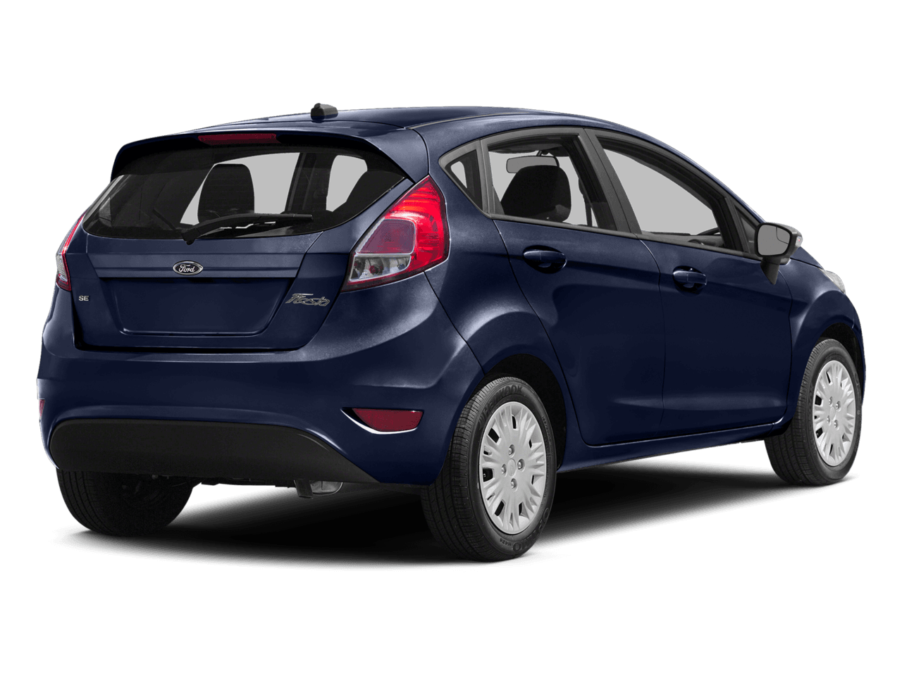 2016 Ford Fiesta 5dr HB SE - Rear 3/4, facing to the right