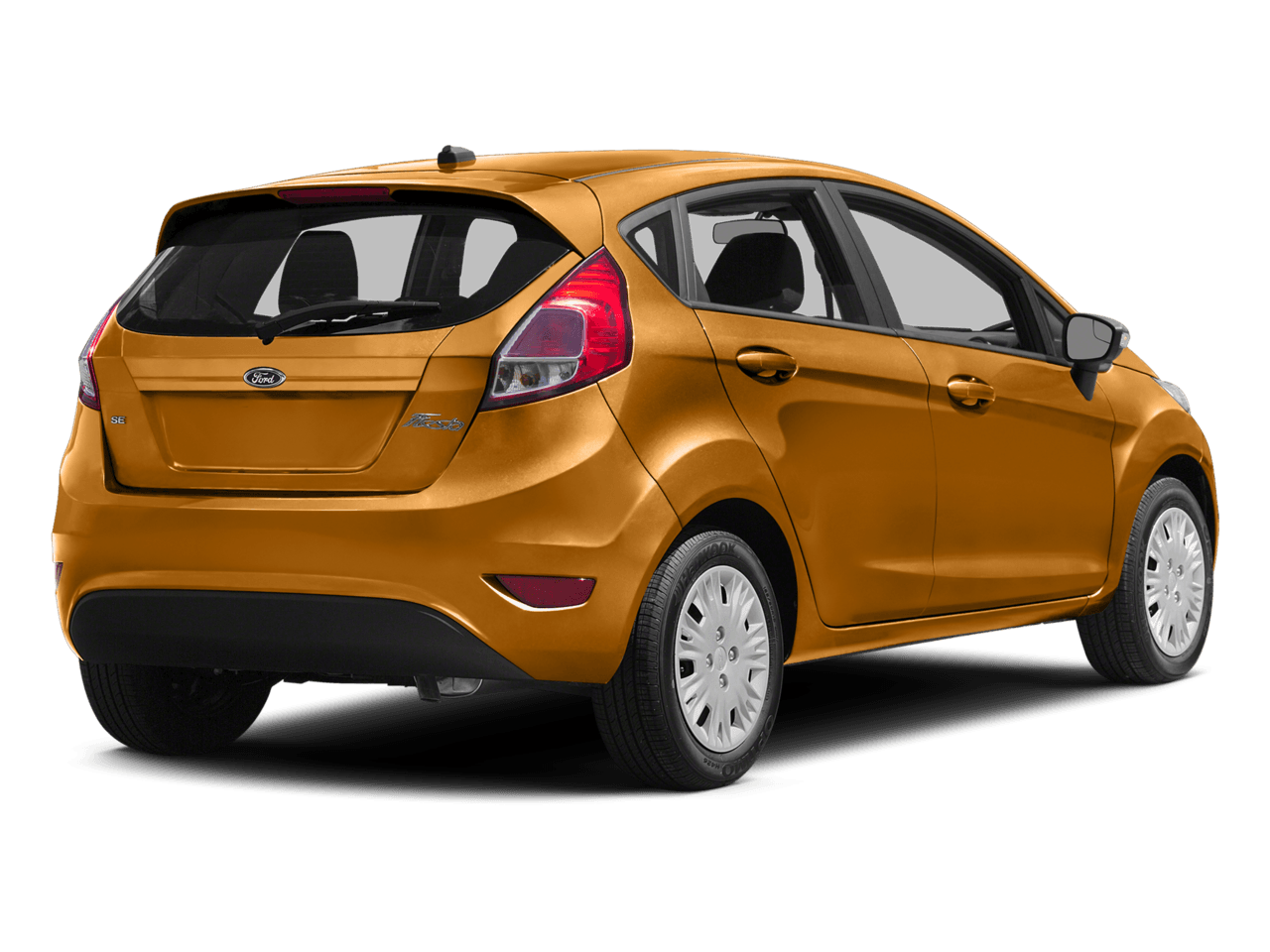 2016 Ford Fiesta 5dr HB SE - Rear 3/4, facing to the right